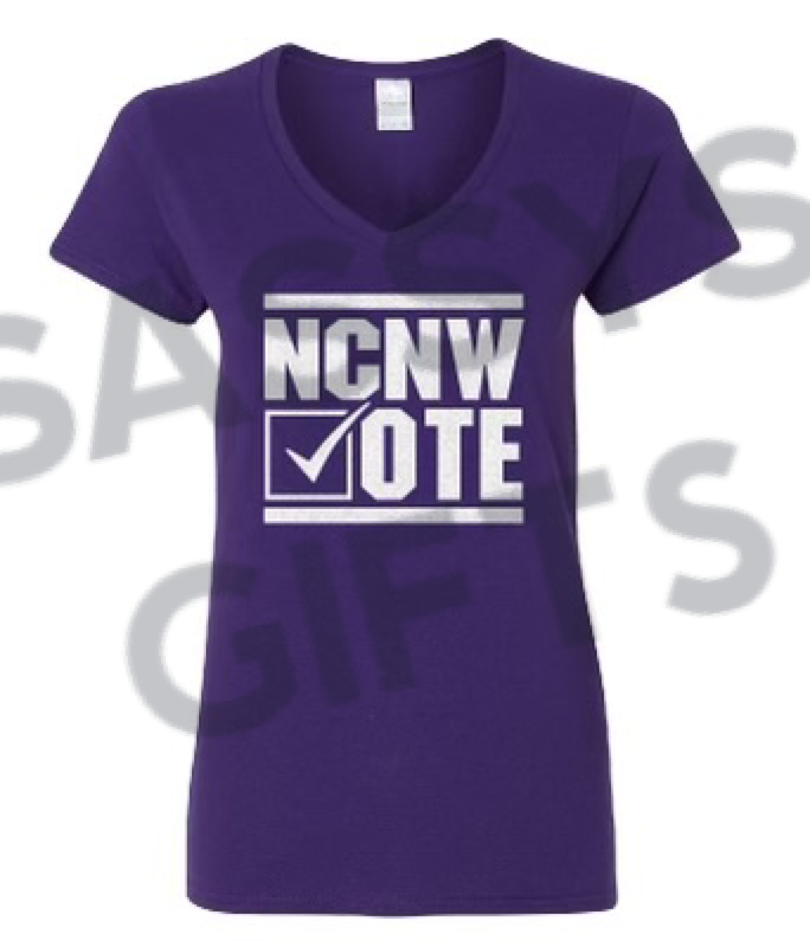 NCNW Vote Glitter Tee 