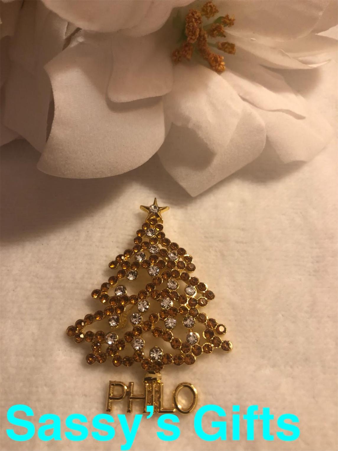 PHILO Christmas Tree Pin
