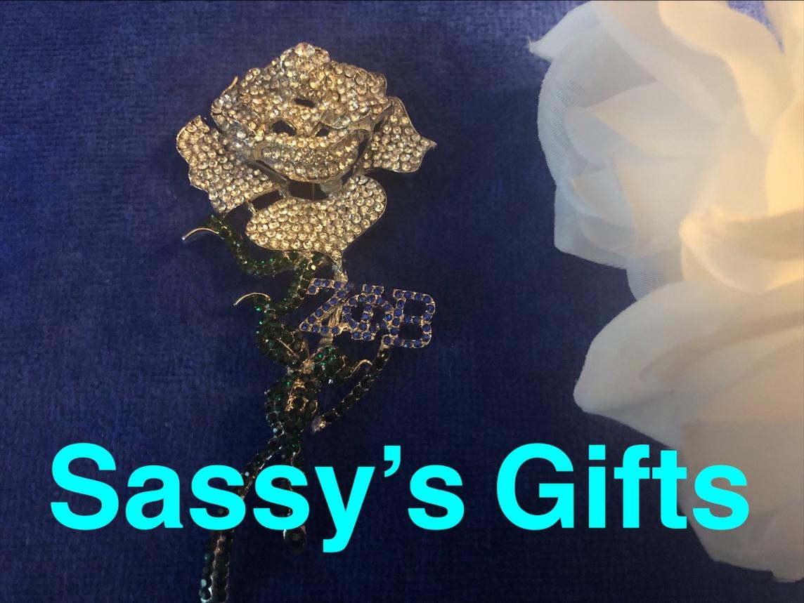 Zeta Rose Pin 