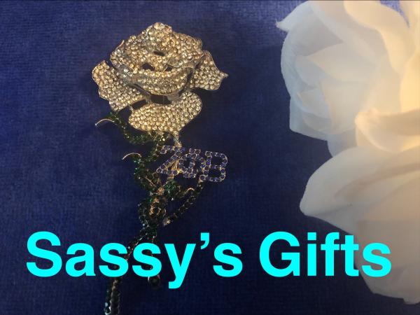Zeta Rose Pin 