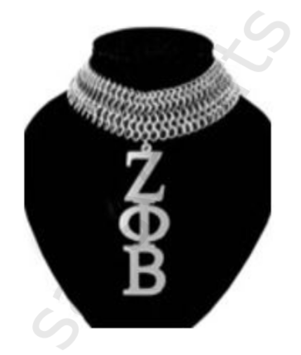 Zeta Phi Beta Stainless Steel Necklace - Soldout